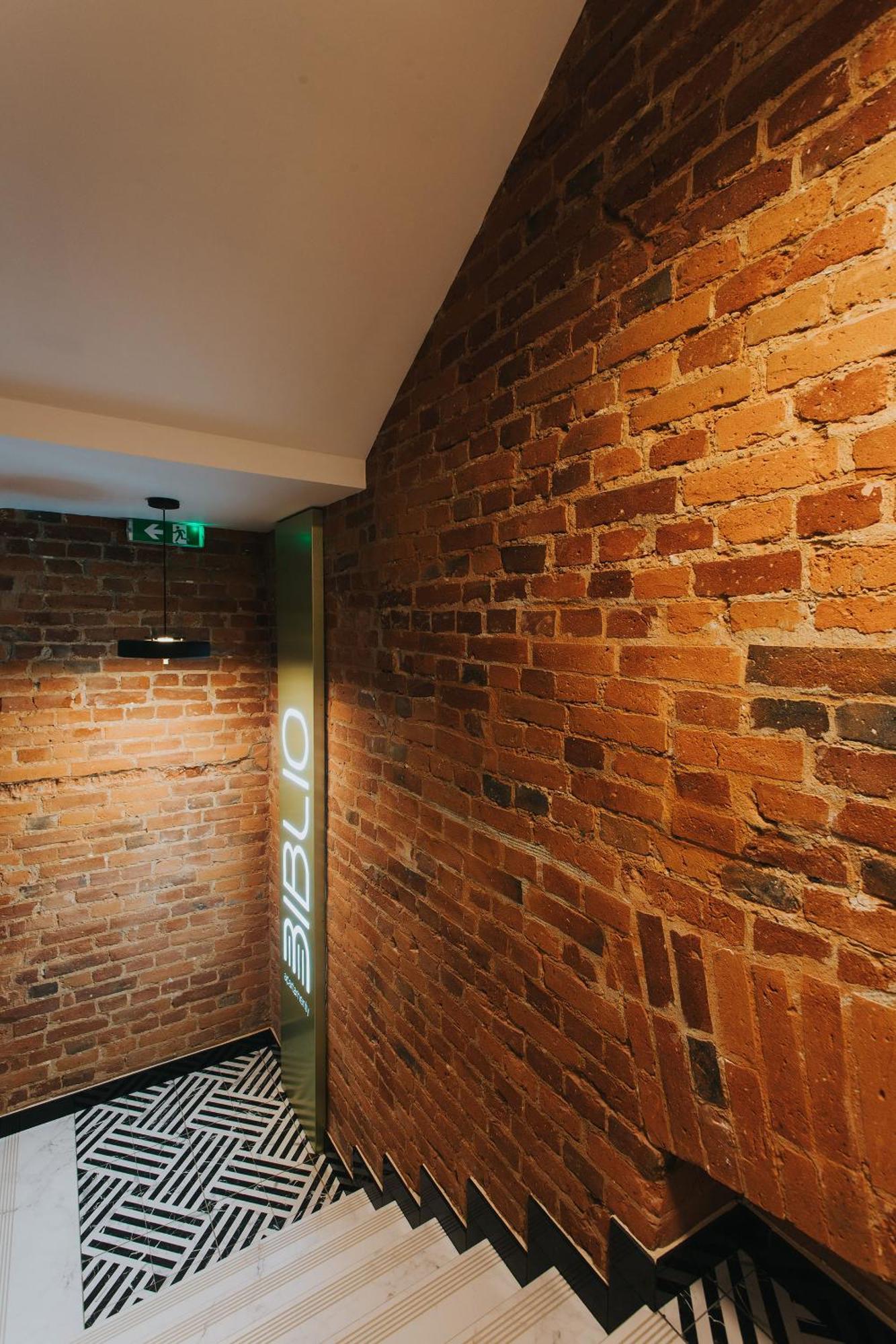 Apartamenty Biblio Lodź Bagian luar foto