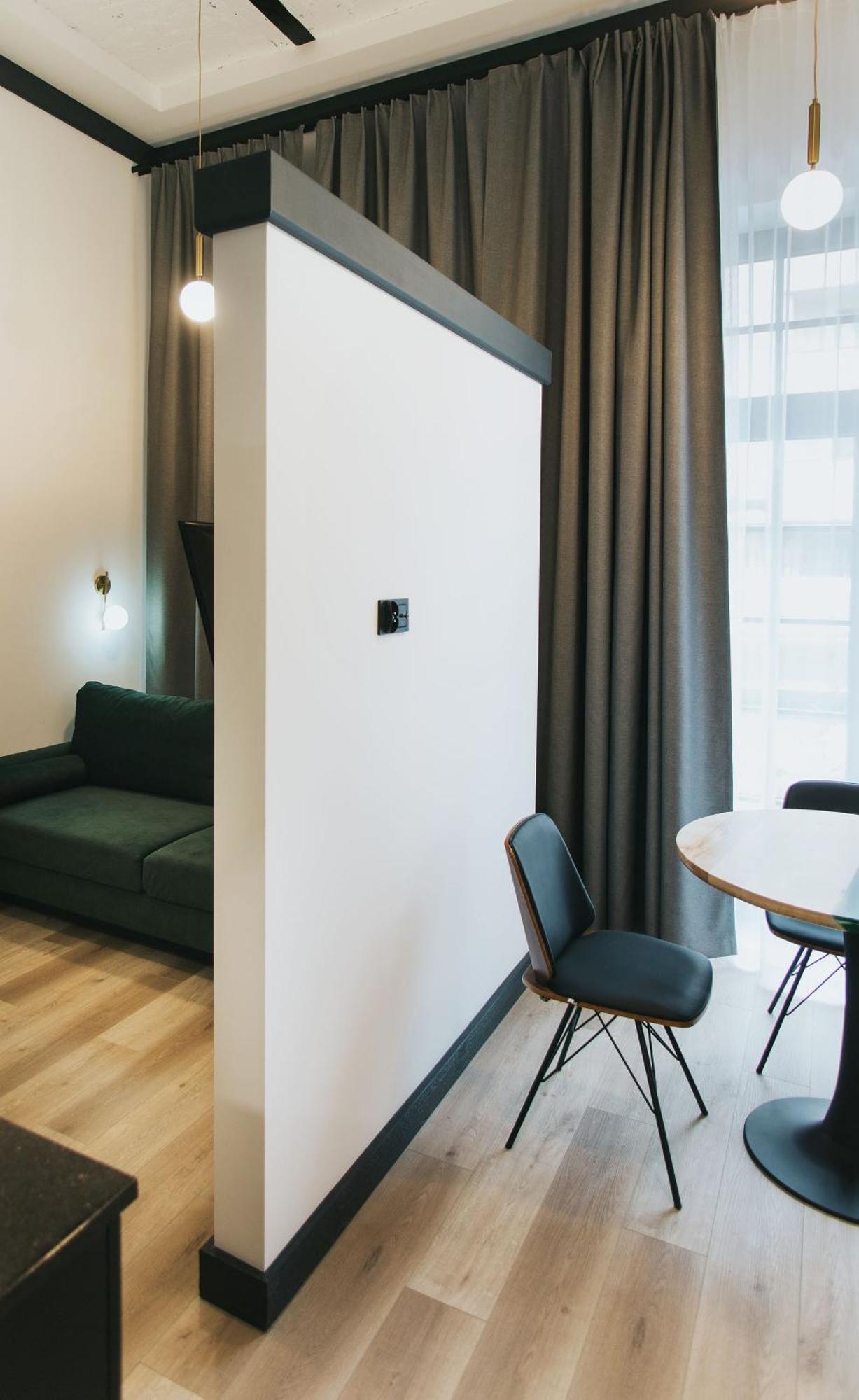 Apartamenty Biblio Lodź Bagian luar foto
