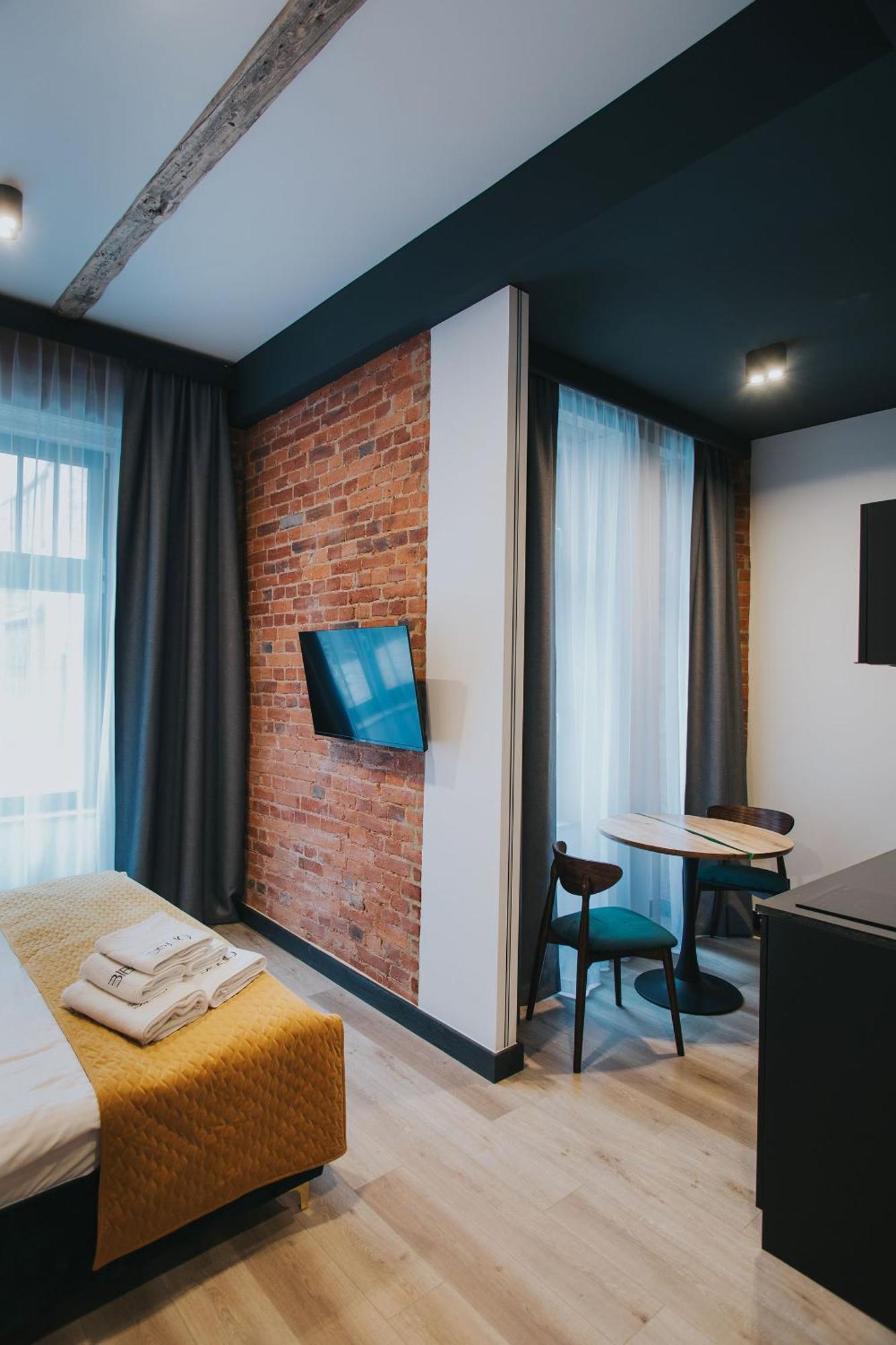 Apartamenty Biblio Lodź Bagian luar foto