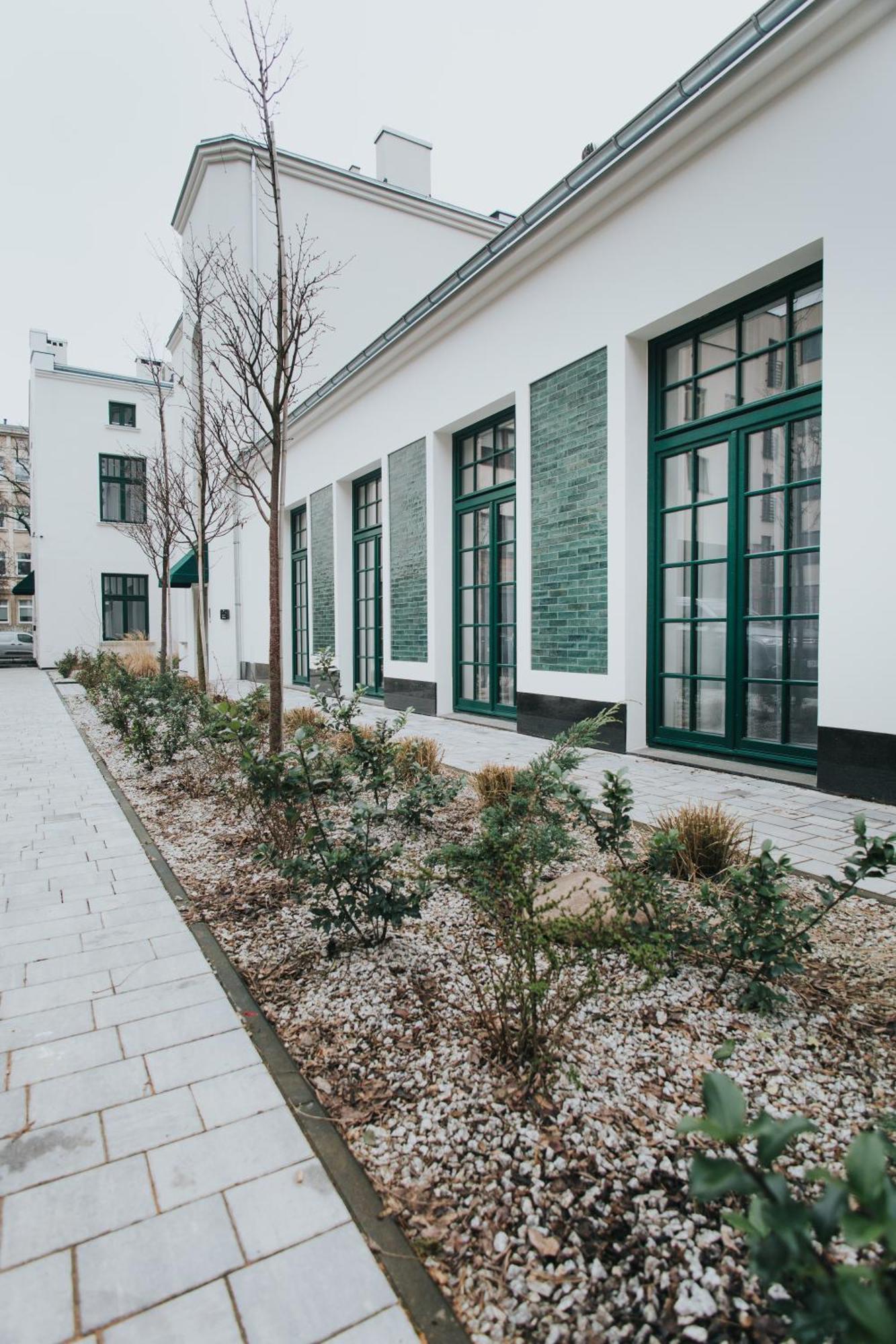Apartamenty Biblio Lodź Bagian luar foto