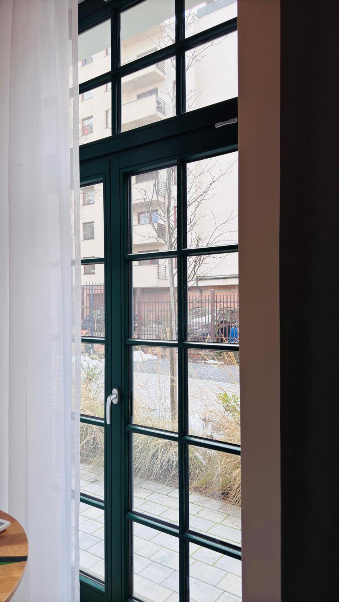 Apartamenty Biblio Lodź Bagian luar foto